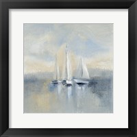 Morning Sail I Blue Fine Art Print