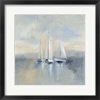 Morning Sail I Blue Fine Art Print