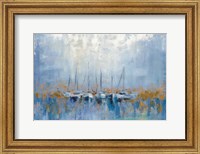 Boats in the Harbor I Fine Art Print
