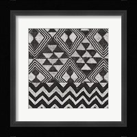 Kuba Cloth Mat II BW Fine Art Print