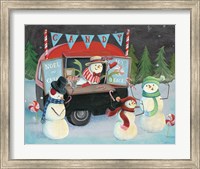 Christmas on Wheels I Light Fine Art Print