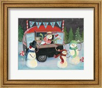 Christmas on Wheels I Light Fine Art Print
