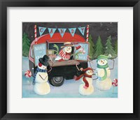 Christmas on Wheels I Light Fine Art Print