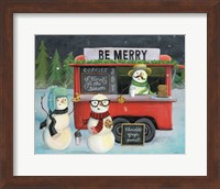 Christmas on Wheels III Light Fine Art Print