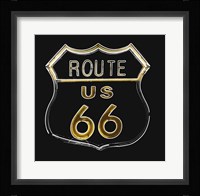 Honey Route Framed Print