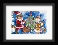 Christmas Cats Fine Art Print