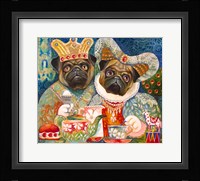 Family Pugs A Fine Art Print
