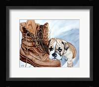 Boots Bulldog Fine Art Print