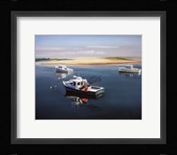 Cape Cod Fishing Boats Framed Print
