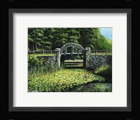 Garden Bridge Fine Art Print