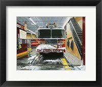 Harlem Hilton Ladder 28 Framed Print