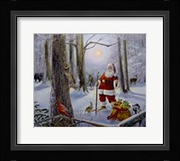 Christmas In The Forest Fine Art Print