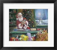 Christmas Is Coming Framed Print