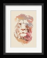 Desert Lion Fine Art Print