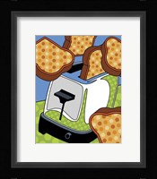 Flying Toast Framed Print