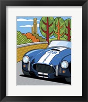 Pittsburgh Vintage Grand Prix Framed Print