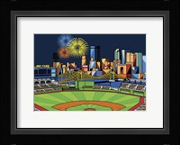 PNC Park Fireworks Pittsburgh Fine Art Print