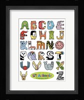 Li'l Animals of Alphabet Island Fine Art Print