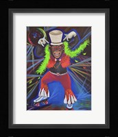 Funky Pinky Monkey Fine Art Print