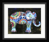 Boho Elephant 1 Framed Print