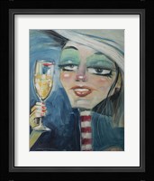 Trixie With Champagne Fine Art Print