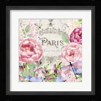 Paris Flower Market I Framed Print