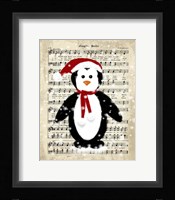 Christmas Penguin Fine Art Print
