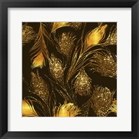 Luxe Feather Pattern Fine Art Print