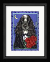 Cocker Spaniel Tuxedo Fine Art Print