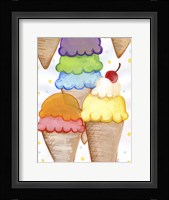 Floating Ice Cream Fine Art Print