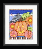 Crows Pumpkin Patch Fine Art Print