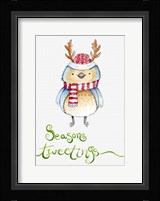 Reindeer Tweet Fine Art Print