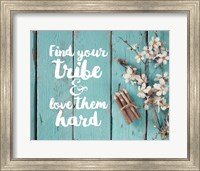 Find Your Tribe - Flowers and Pencils Fine Art Print