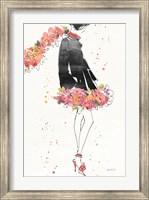 Floral Fashion IV v2 Fine Art Print