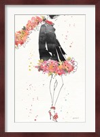 Floral Fashion IV v2 Fine Art Print