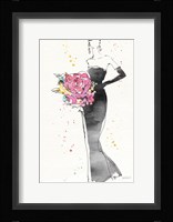 Floral Fashion III v2 Framed Print