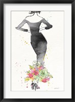 Floral Fashion I v2 Fine Art Print