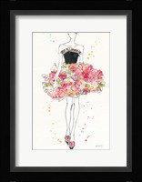 Floral Fashion II v2 Framed Print