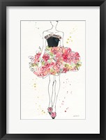 Floral Fashion II v2 Framed Print