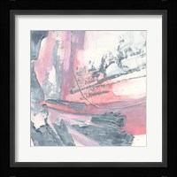 Whitewashed Blush I Framed Print