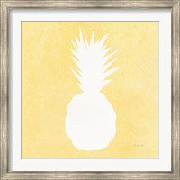 Tropical Fun Pineapple Silhouette II Fine Art Print
