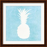 Tropical Fun Pineapple Silhouette I Fine Art Print