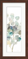 Eucalyptus III White Crop Fine Art Print