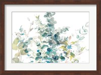 Eucalyptus I White Crop Fine Art Print