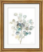 Eucalyptus III White Fine Art Print