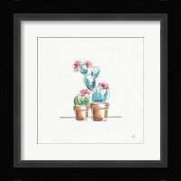 Desert Bloom V Framed Print