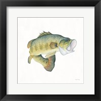 Gone Fishin Large Mouth Fine Art Print