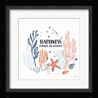 Simple Sea I Framed Print