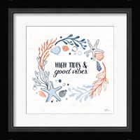 Simple Sea II Framed Print