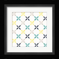 Garden Getaway Pattern IIA Framed Print
